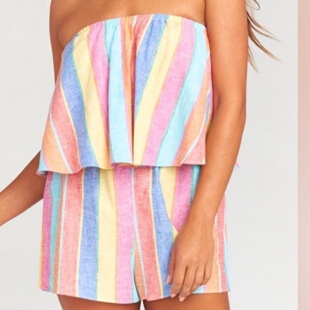Colorful Show Me Your MuMu Romper Size S